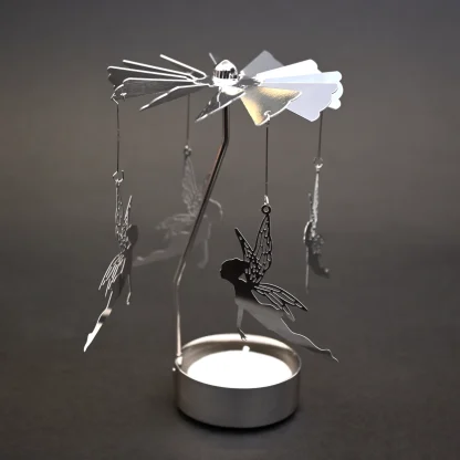 Spinning Candle Holder Flying Fairy