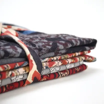 Indian Woodblock Print Fabric Pieces