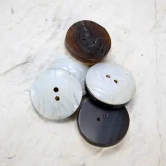 Shell/Water Buffalo Horn Buttons