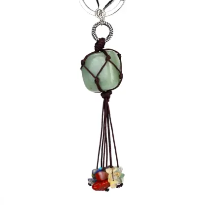 Aventurine Chakra Stone Keychain