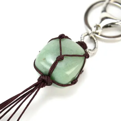 Aventurine Chakra Stone Keychain