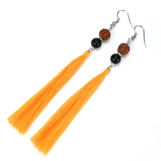 Rudraksha Good fortune Earrings