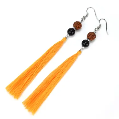 Rudraksha Good fortune Earrings