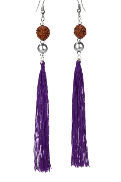 Rudraksha Good fortune Earrings