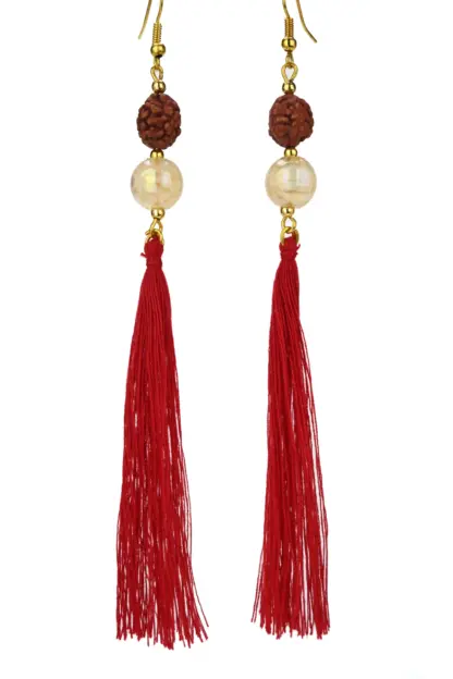 Rudraksha Good fortune Earrings