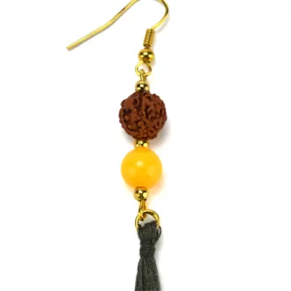 Rudraksha Good fortune Earrings