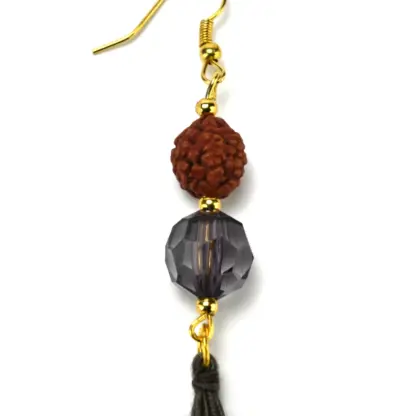 Rudraksha Good fortune Earrings