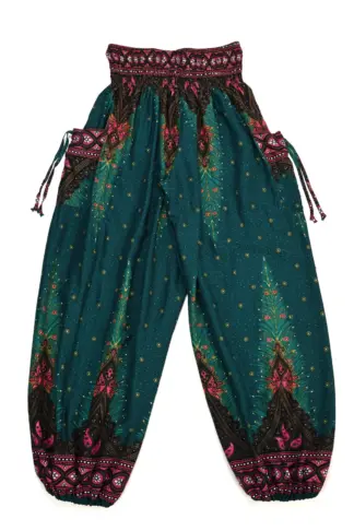 Aladdin Pants Green Festival