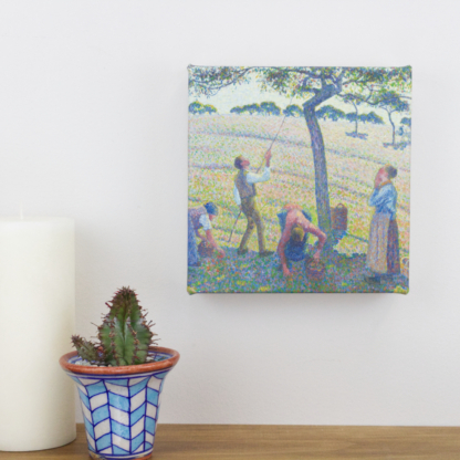 6” Art Canvas- Apple Harvest by Camille Pissarro