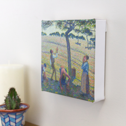 6” Art Canvas- Apple Harvest by Camille Pissarro