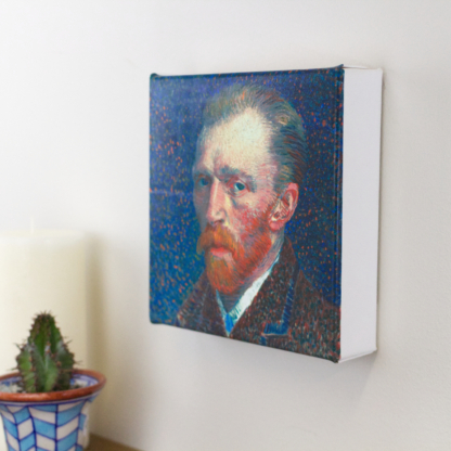 6” Art Canvas- Self Portrait (1887) by Vincent van Gogh