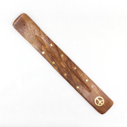 Wooden Incense Holder Peace