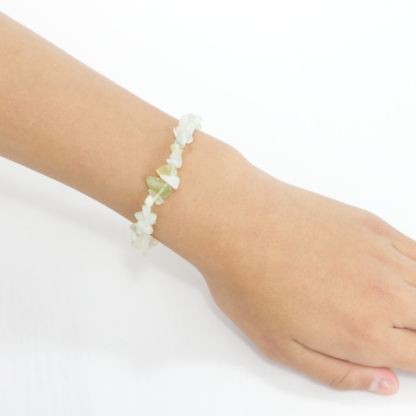 Jade Chip gemstone bracelet